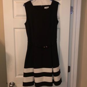 Calvin Klein’s flare dress